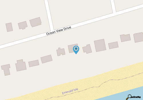 Oceanfront Home-Perfect Location on Emerald Isle-Dog Friendly-BOOKS 1 YEAR OUT map location