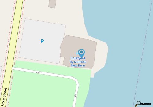 Comfort Suites Riverfront Park map location