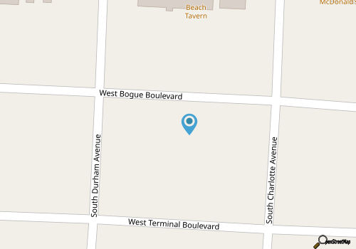 Dog-friendly coastal retreat with games, W/D, & patio - walk to the beach map location