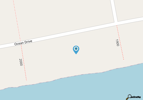 Oceanfront 4BR Beach Cottage with Private Beach Access map location