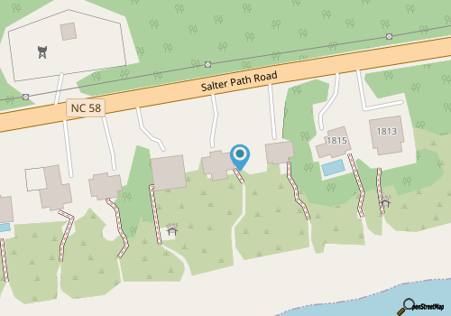Oceanfront | Pool + Arcade Game Room map location