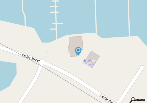 Beaufort Charters map location