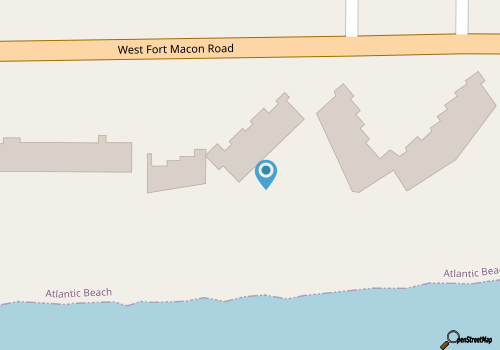 3rd-Floor Condo in Oceanfront Building w/Ocean Views, Shared Pool, Free WiFi map location