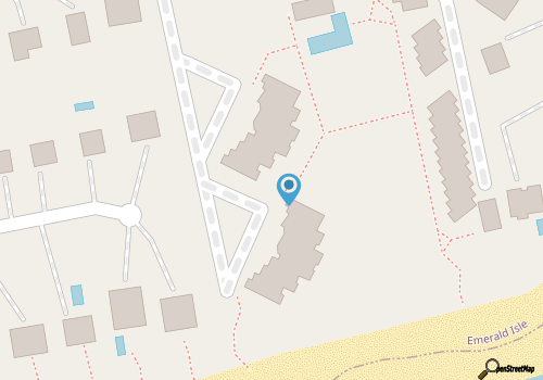 Cozy 1-bedroom, 1.5 bathroom condo in Emerald Isle with FANTASTIC ocean views! map location