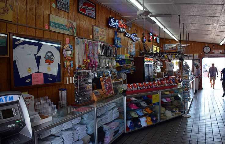Store at Bogue Inlet Fishing Pier