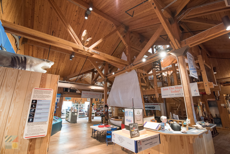 North Carolina Maritime Museum at Beaufort interior
