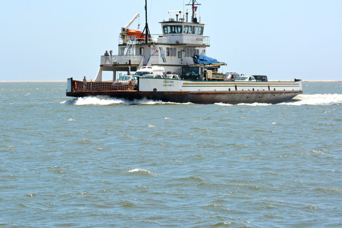 Cedar Island Ferry en-route