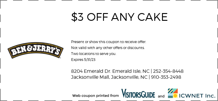 $3 OFF ANY CAKE