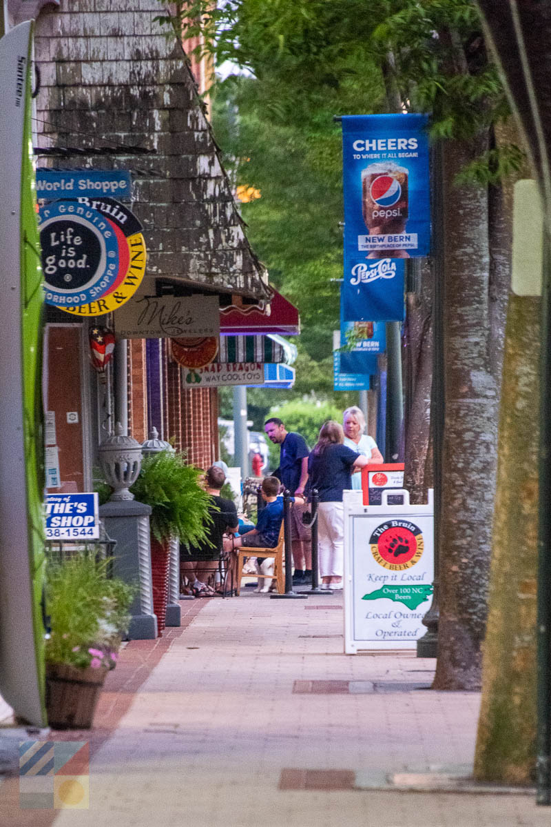 Ice Cream in downtown New Bern