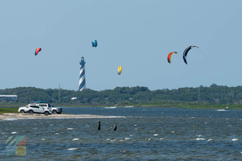 Hatteras Island kiteboarders