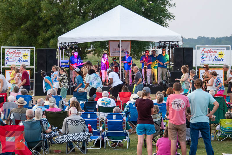 A Summer concert at Union Point Park