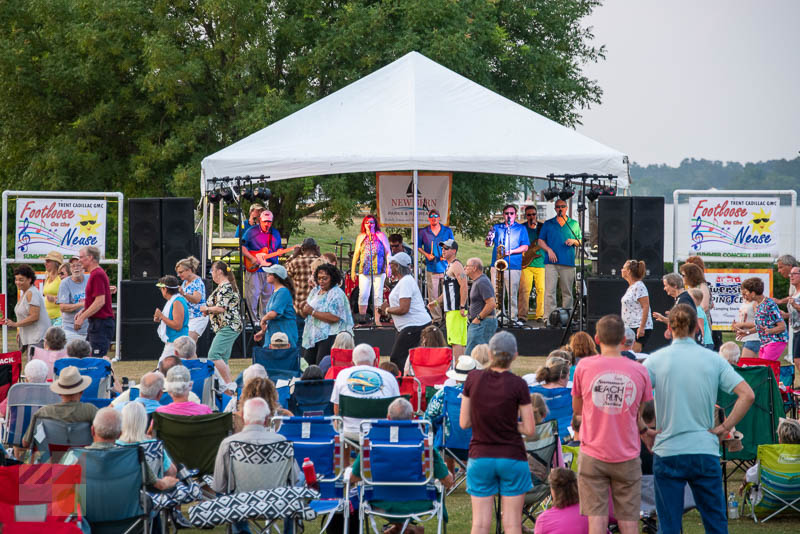 A Summer concert at Union Point Park