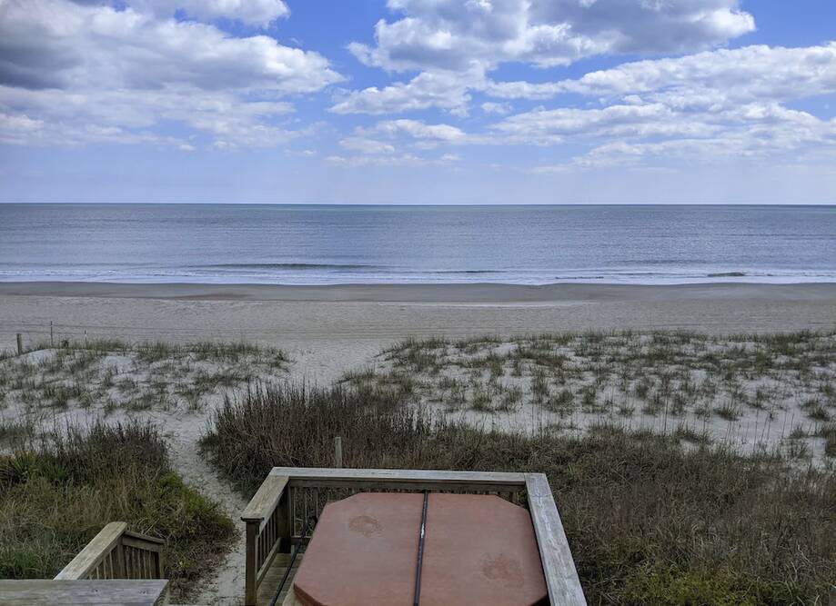 Ocean Front Home Steps from the Beach wi...