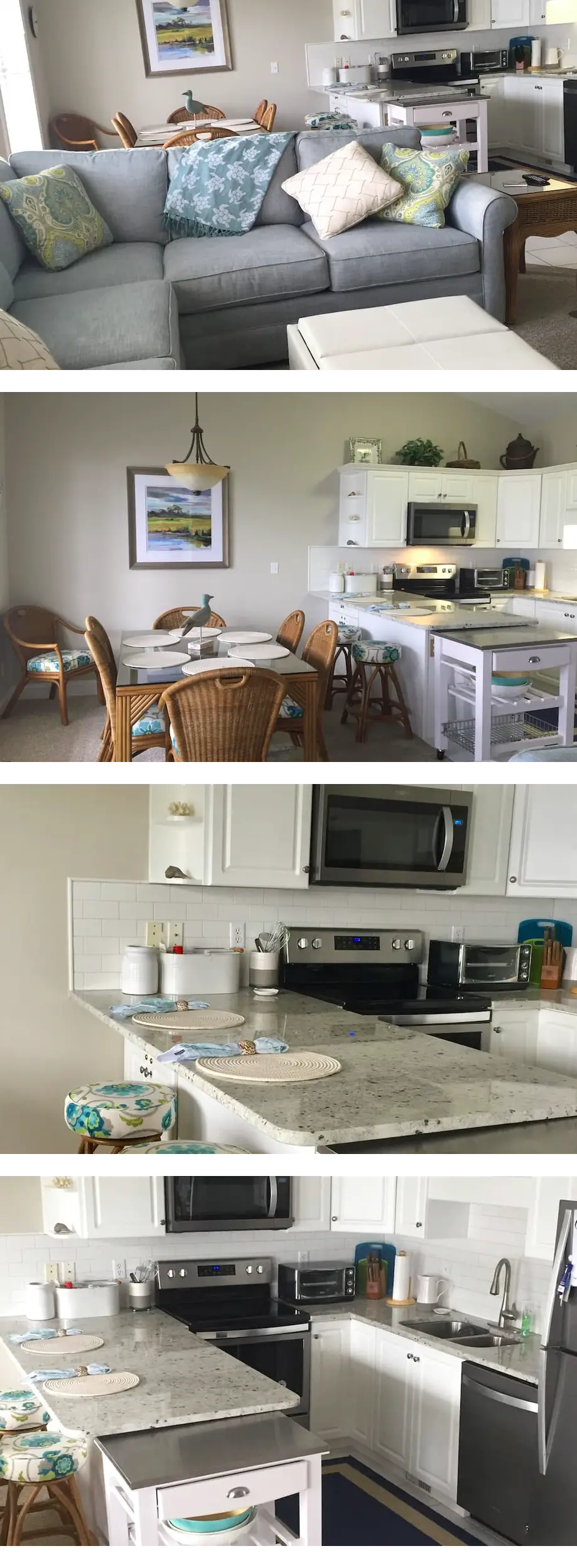 Top Floor Ocean side unit with an ocean view! Enjoy our Crystal Coast!