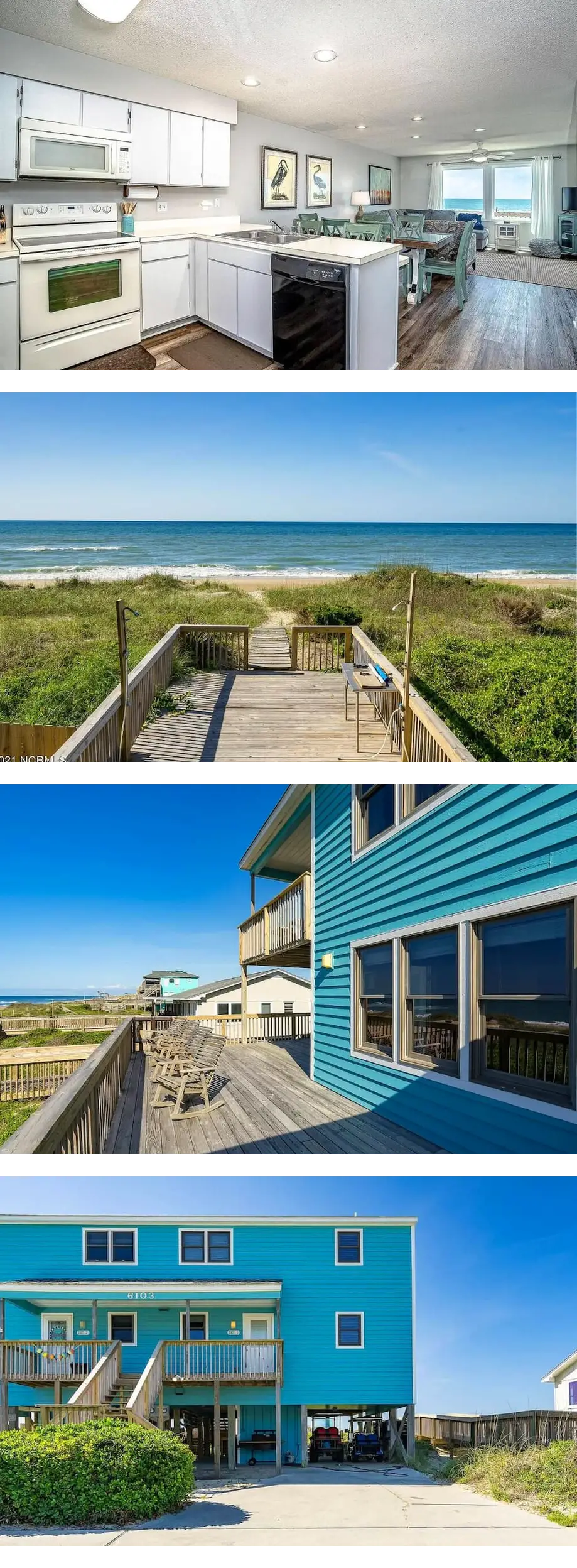 Toes in the Sand ???? Drink in Hand!  2 Decks, Views throughout, Great location!