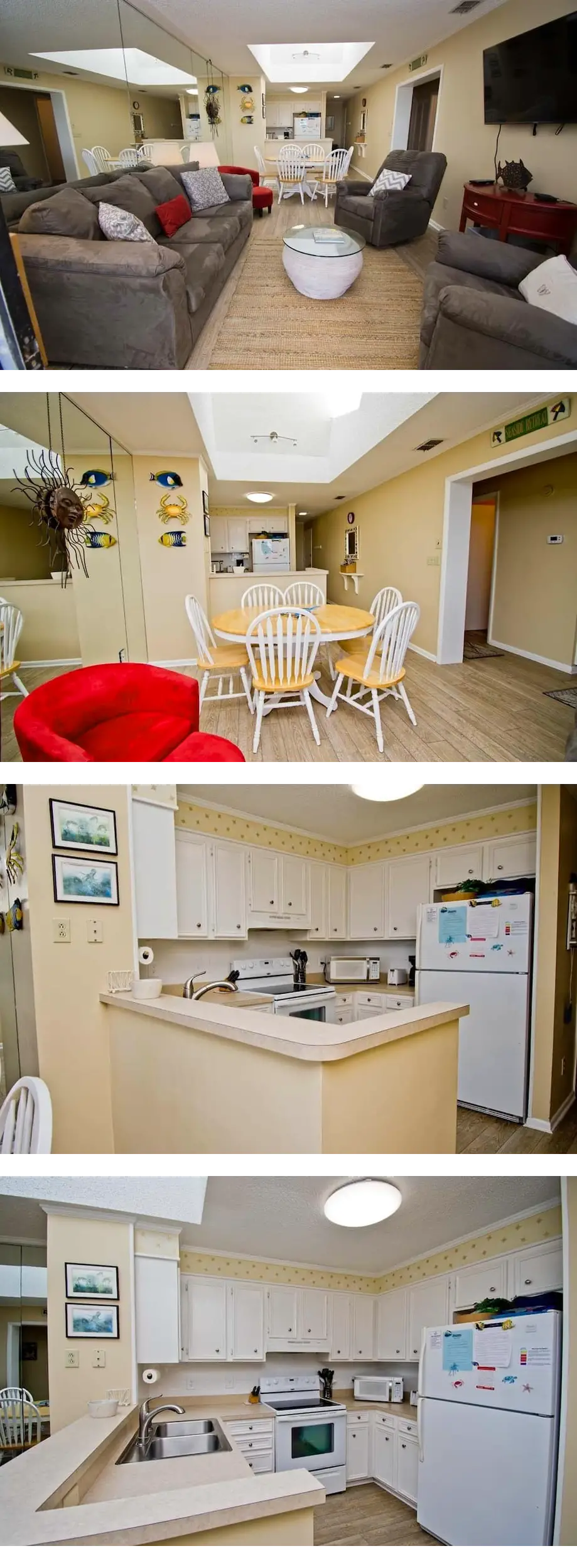 Island Beach Racquet Club 303A, Oceanfront Condo in Atlantic Beach, NC!