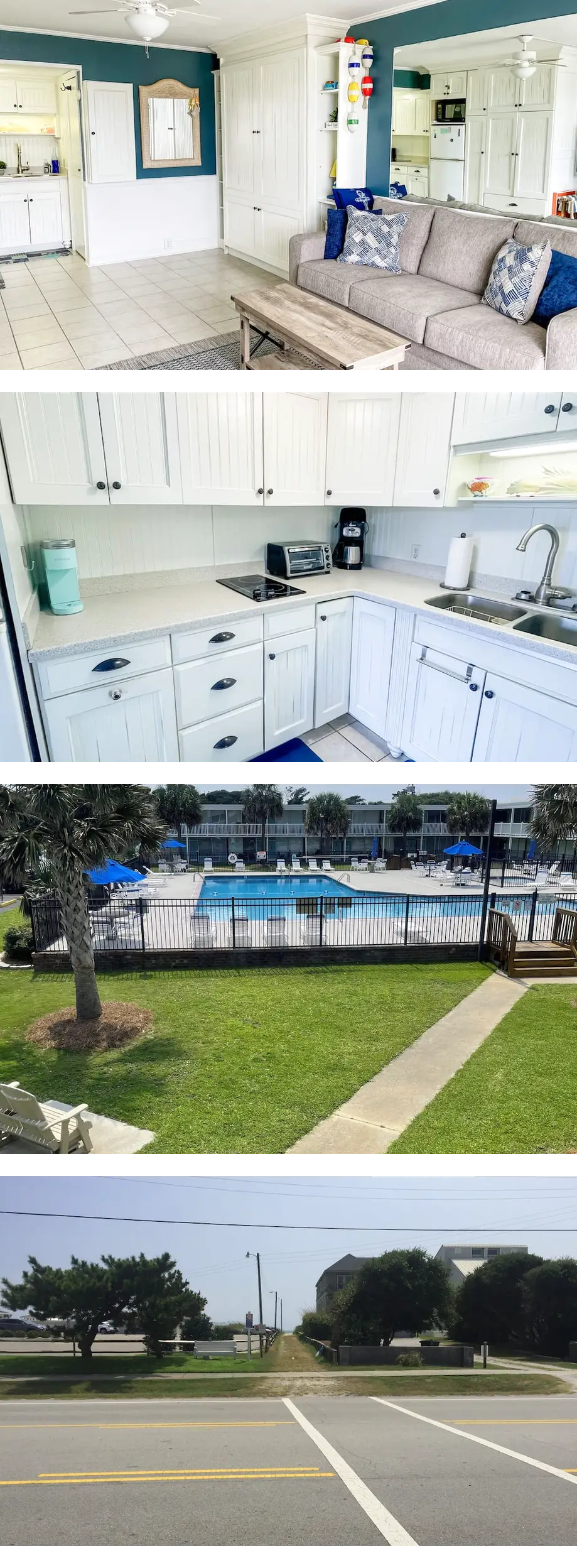 Beautiful Bogue Shores 1st Floor Studio with Beach & Sound Access