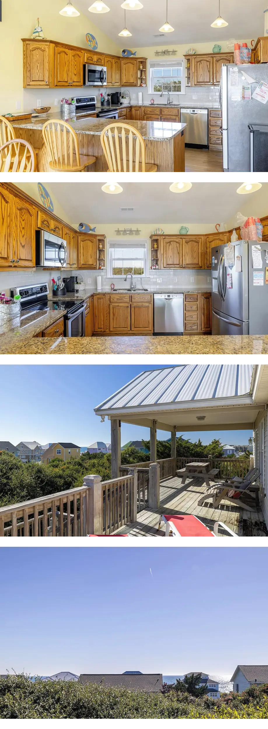 Five Oaks - 5 BR, 5.5 BA, Oceanview House southern Emerald Isle!