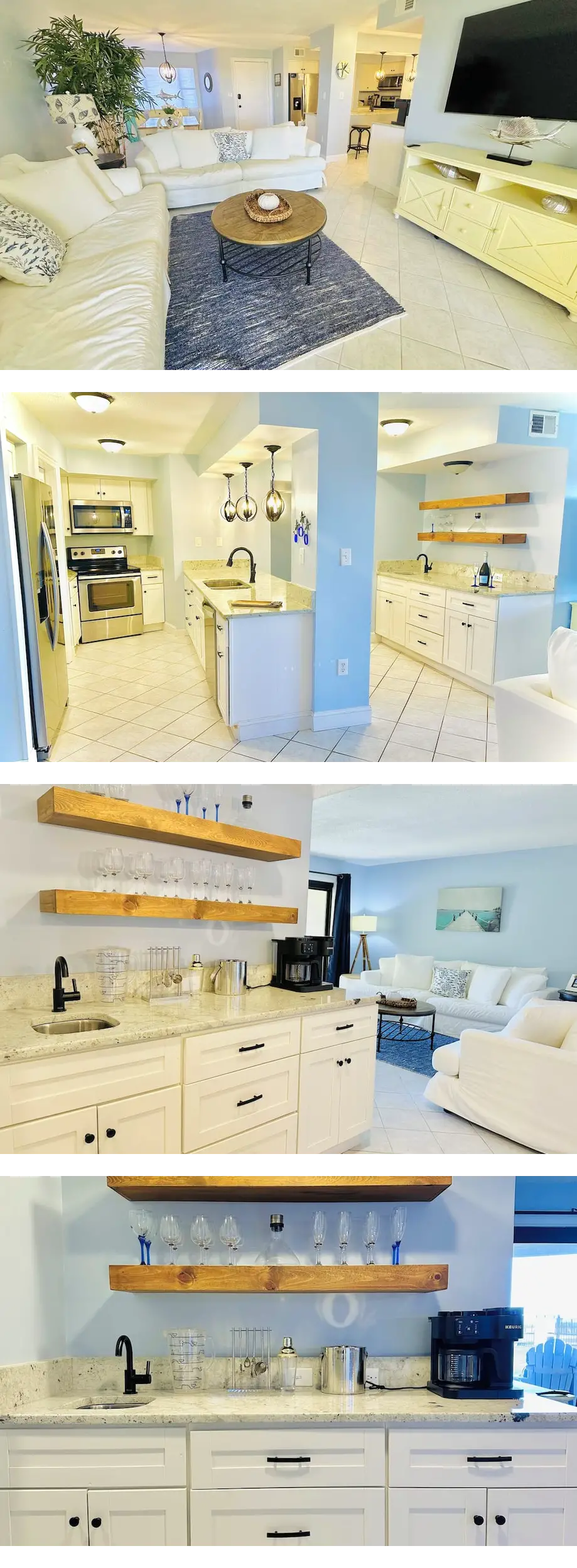 Summer Winds, First Floor Poolside, Oceanfront 3br. 2.5ba. Sleeps 9 Linens incl.