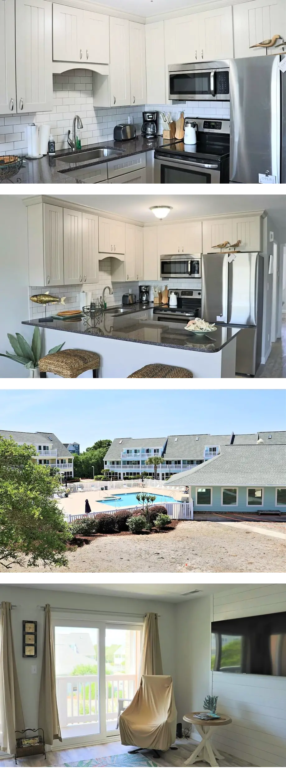 Cozy Beach Retreat with Pool View & Reso...