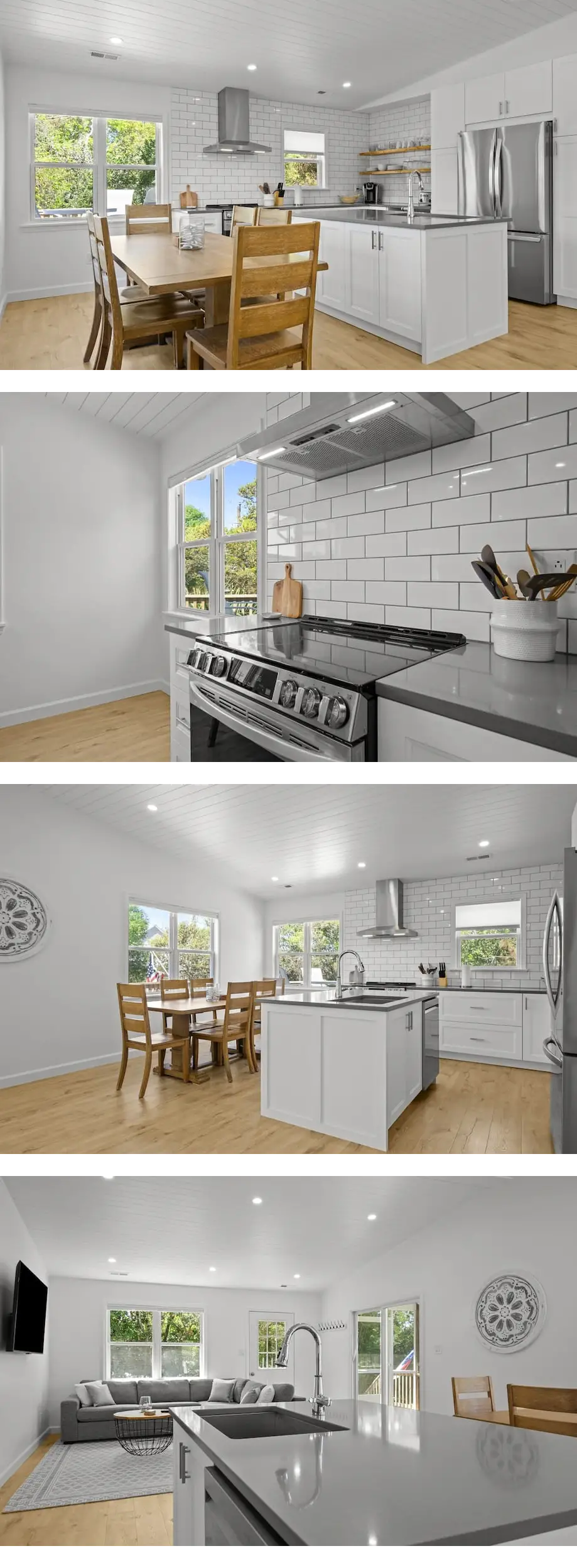 Fresh Coastal Retreat – Walk to Beach, Sound Access, Rec Room & Pool Table!