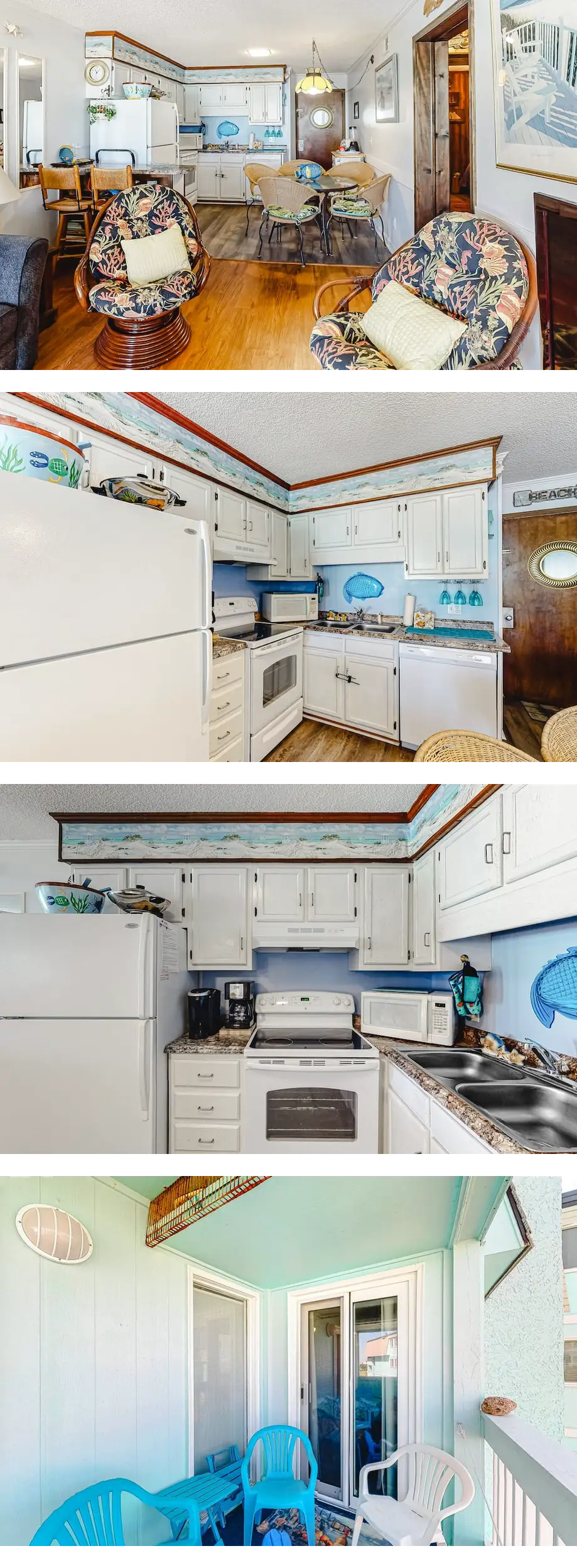 Second-Floor, Ocean View Condo with a Ba...