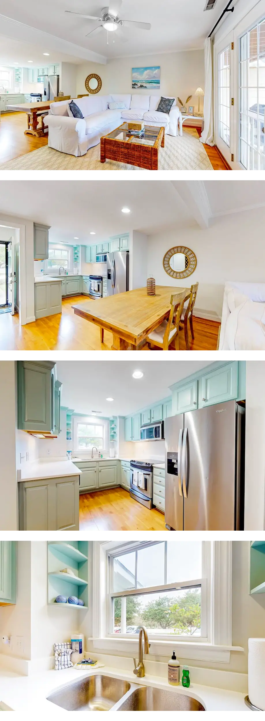 Contemporary townhome with patio, grill,...