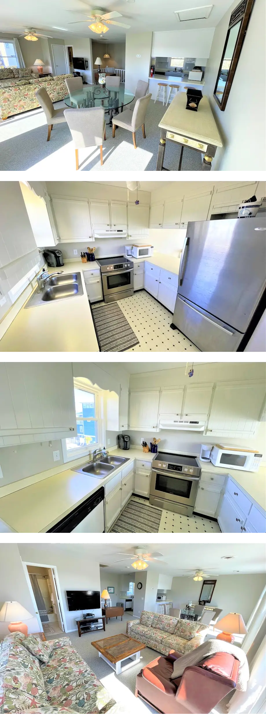 Second row, ocean view duplex w/ easy be...