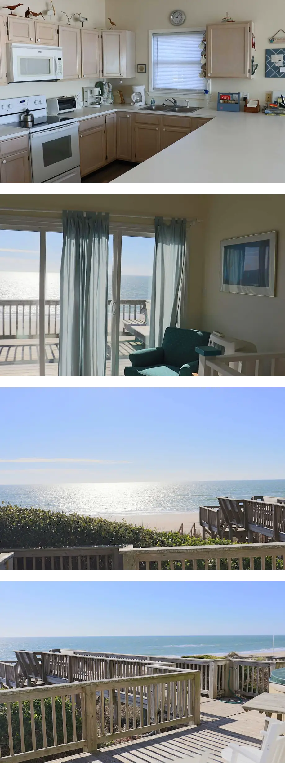 Oceanfront 4BR Escape with Hot Tub & Dec...