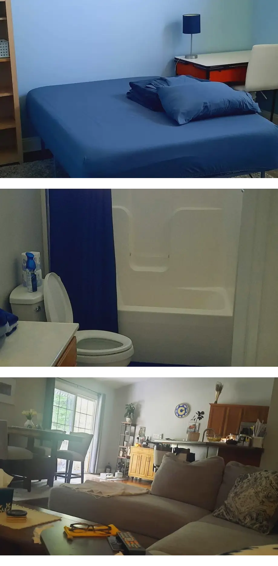 Cozy 1-bedroom & bathroom in shared resi...